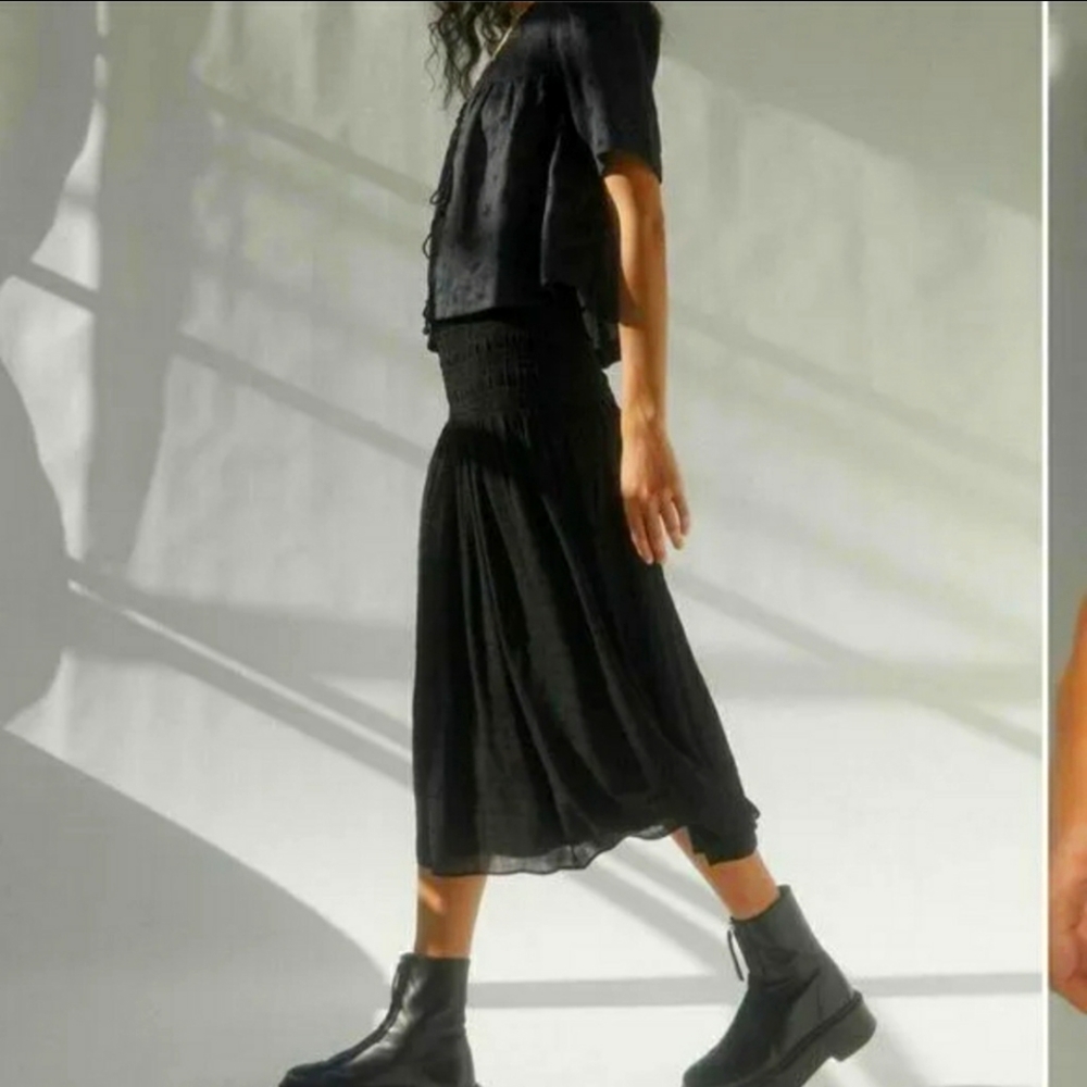 WILFRED troubadour black skirt Sz L